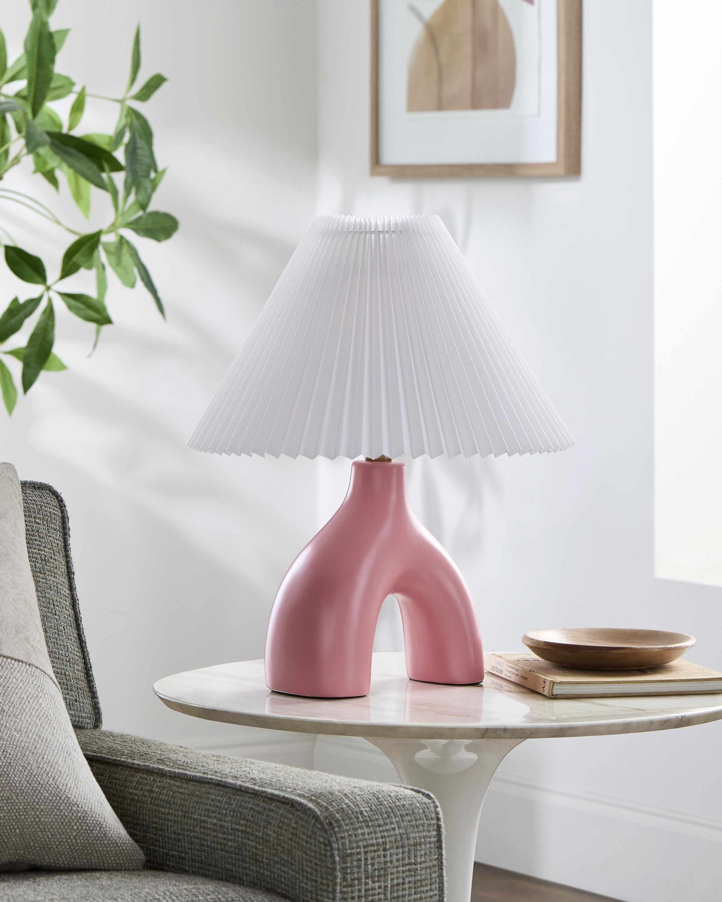 Ottenhofen Pink Table Lamp-0