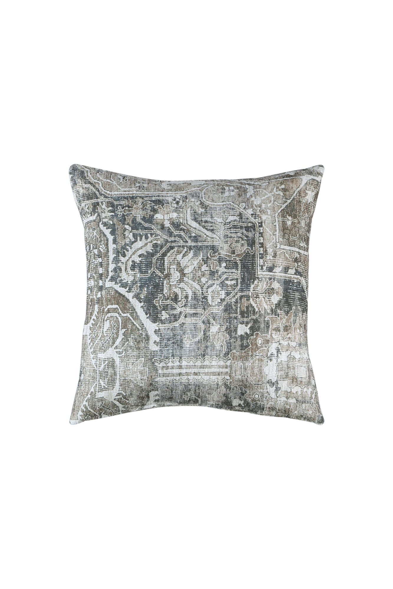 Distressed Vintage Kendra Ash in Grey Pillow-0