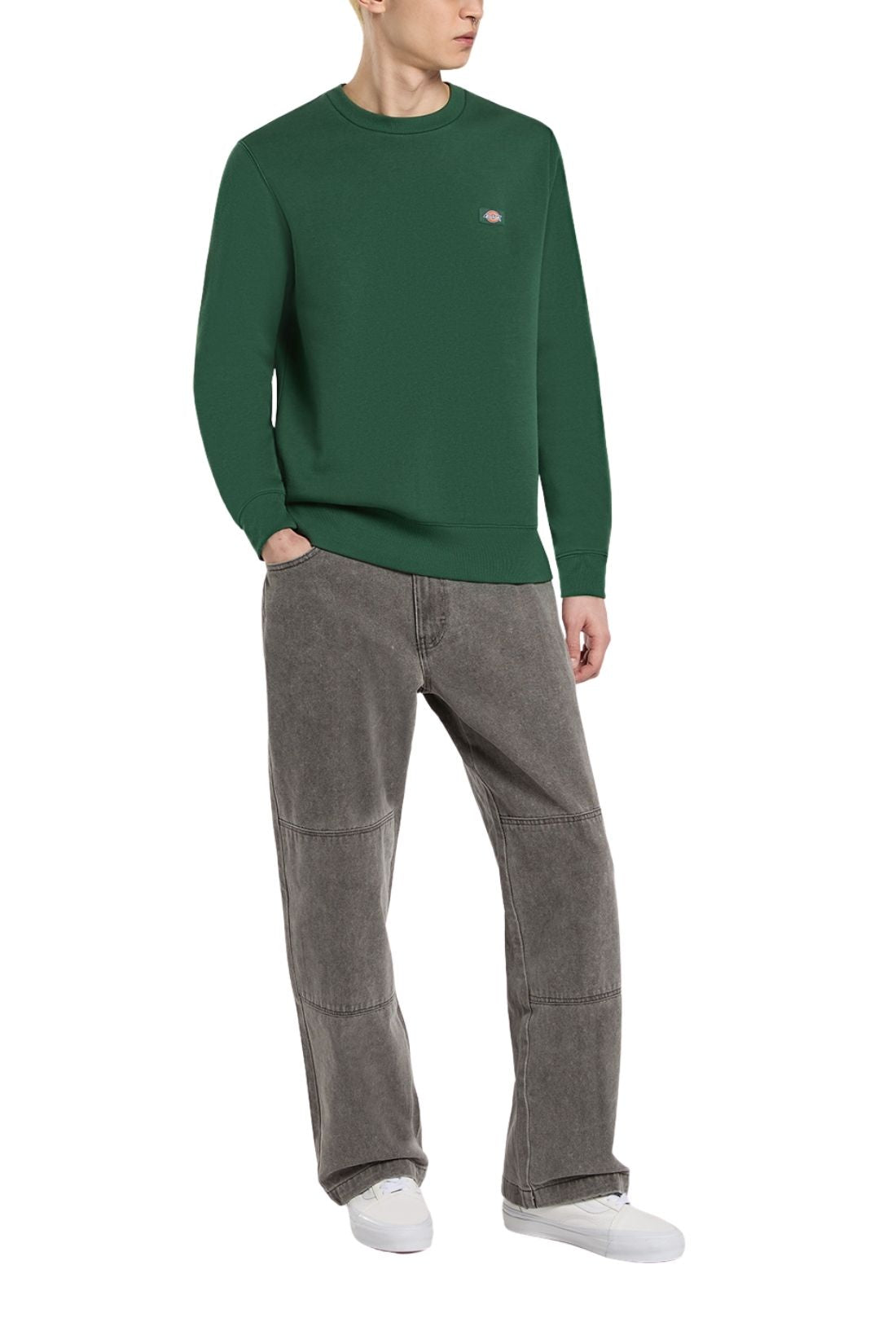 DICKIES - Men's winter crewneck Oakport sweatshirt-3