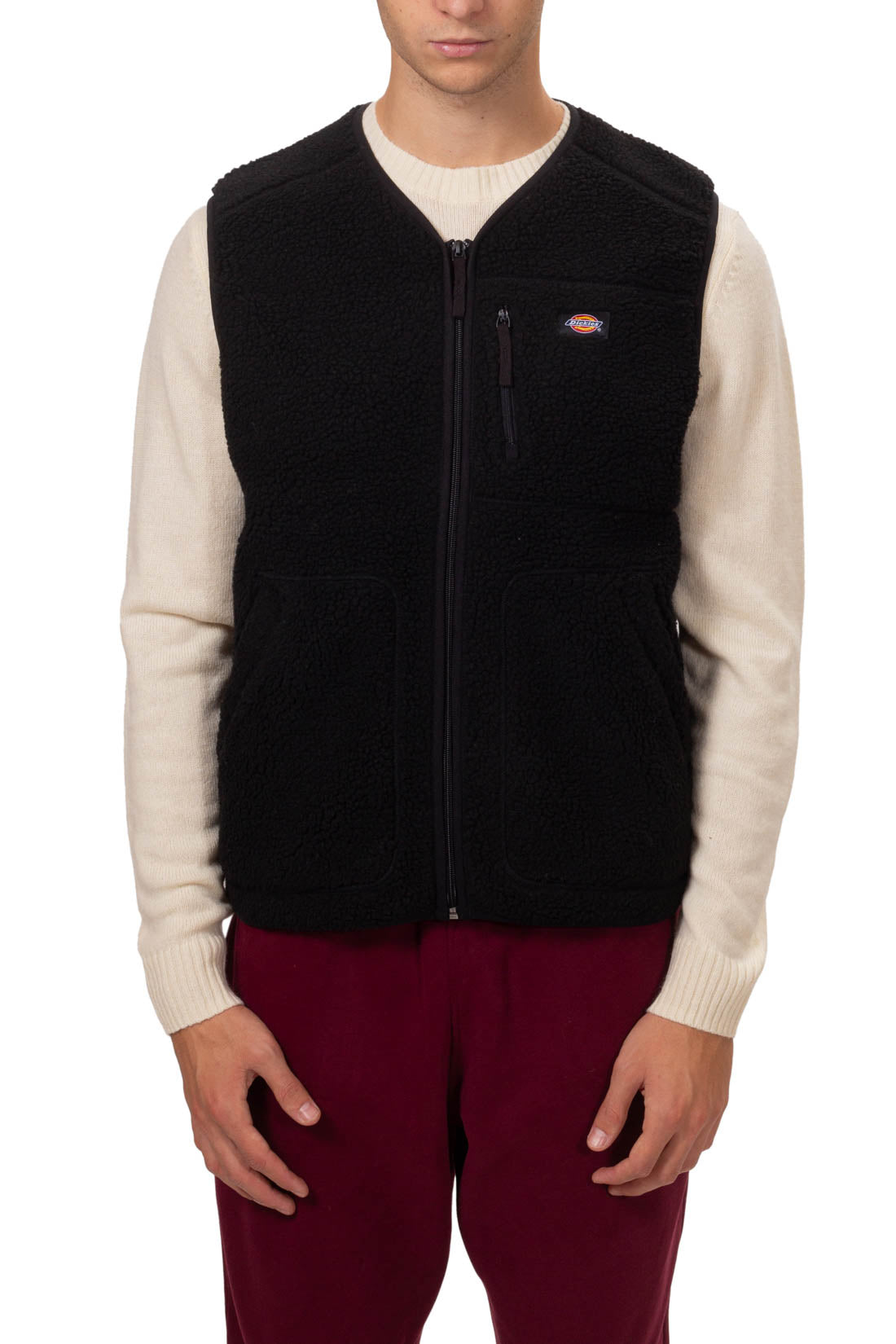 DICKIES - Men's sleeveless Mount Hope fleece-4