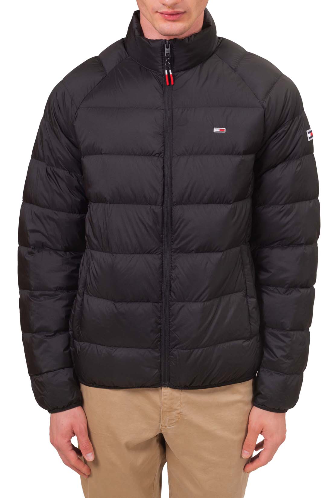 TOMMY JEANS - Men's light down jacket with raglan sleeves-3