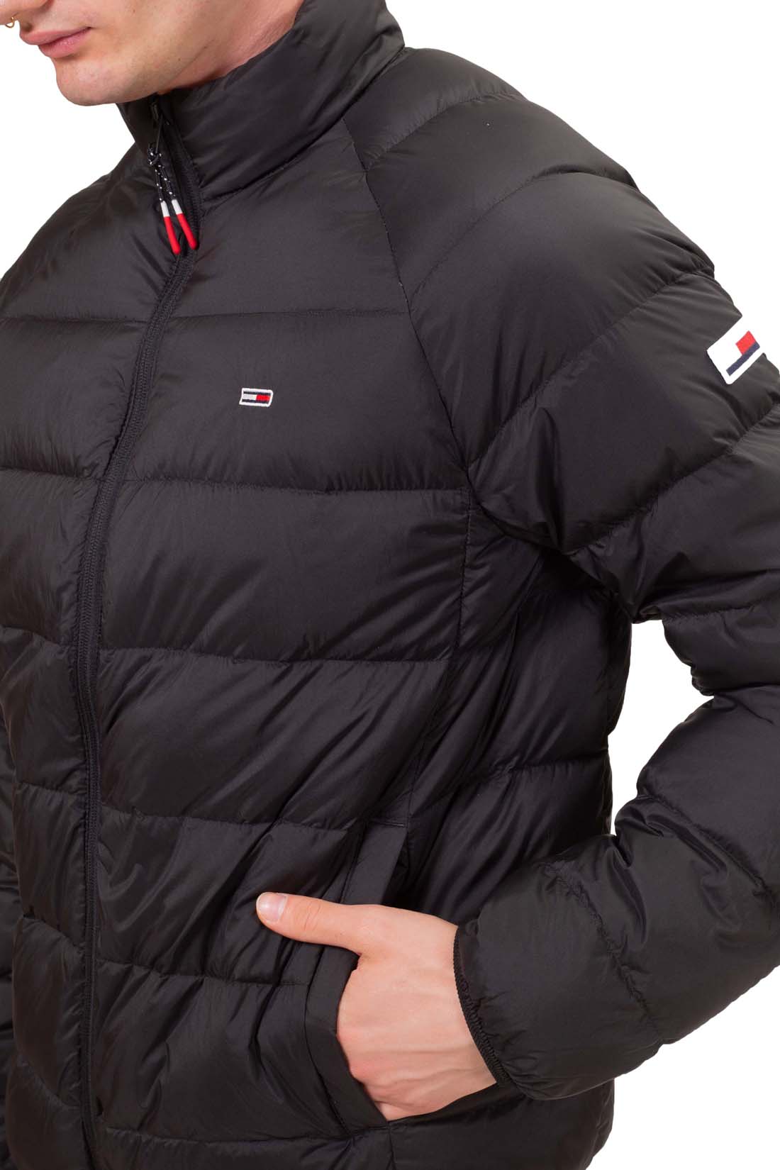 TOMMY JEANS - Men's light down jacket with raglan sleeves-6