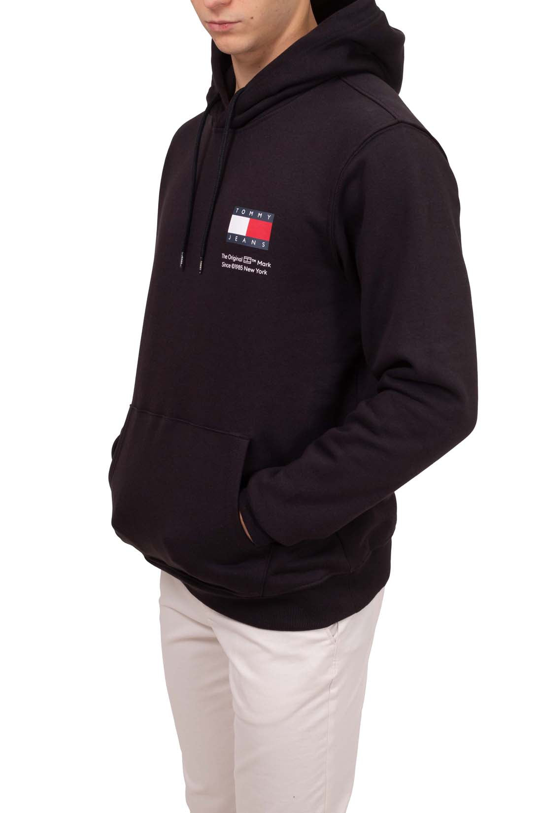 TOMMY JEANS - Men's regular hoodie with flag logo  - Size XXL-7