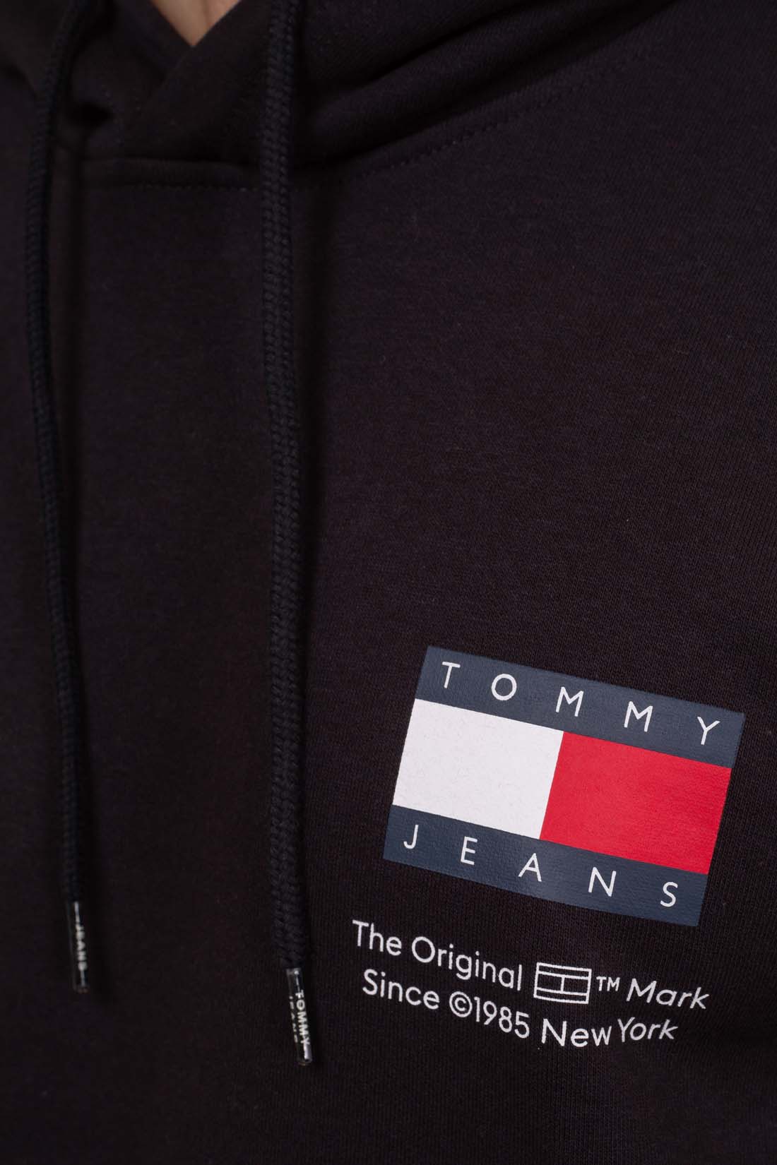 TOMMY JEANS - Men's regular hoodie with flag logo  - Size XXL-4