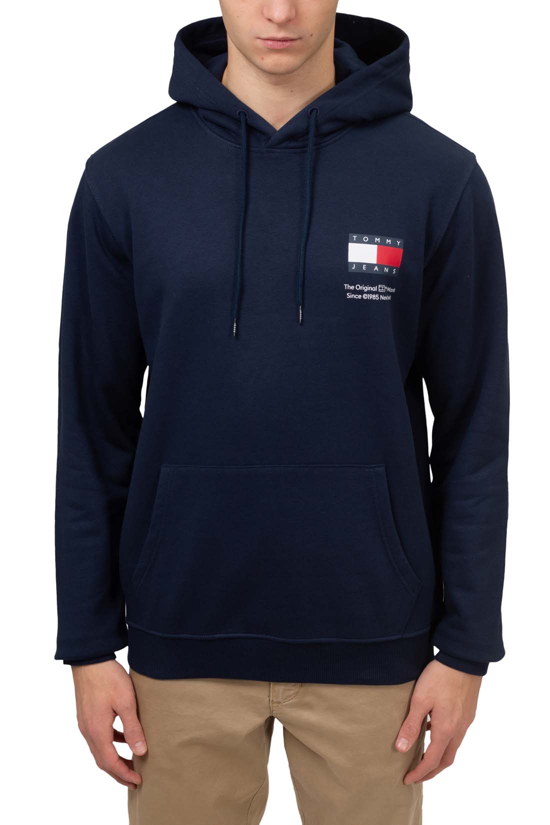 TOMMY JEANS - Men's regular hoodie with flag logo  - Size XXL-9