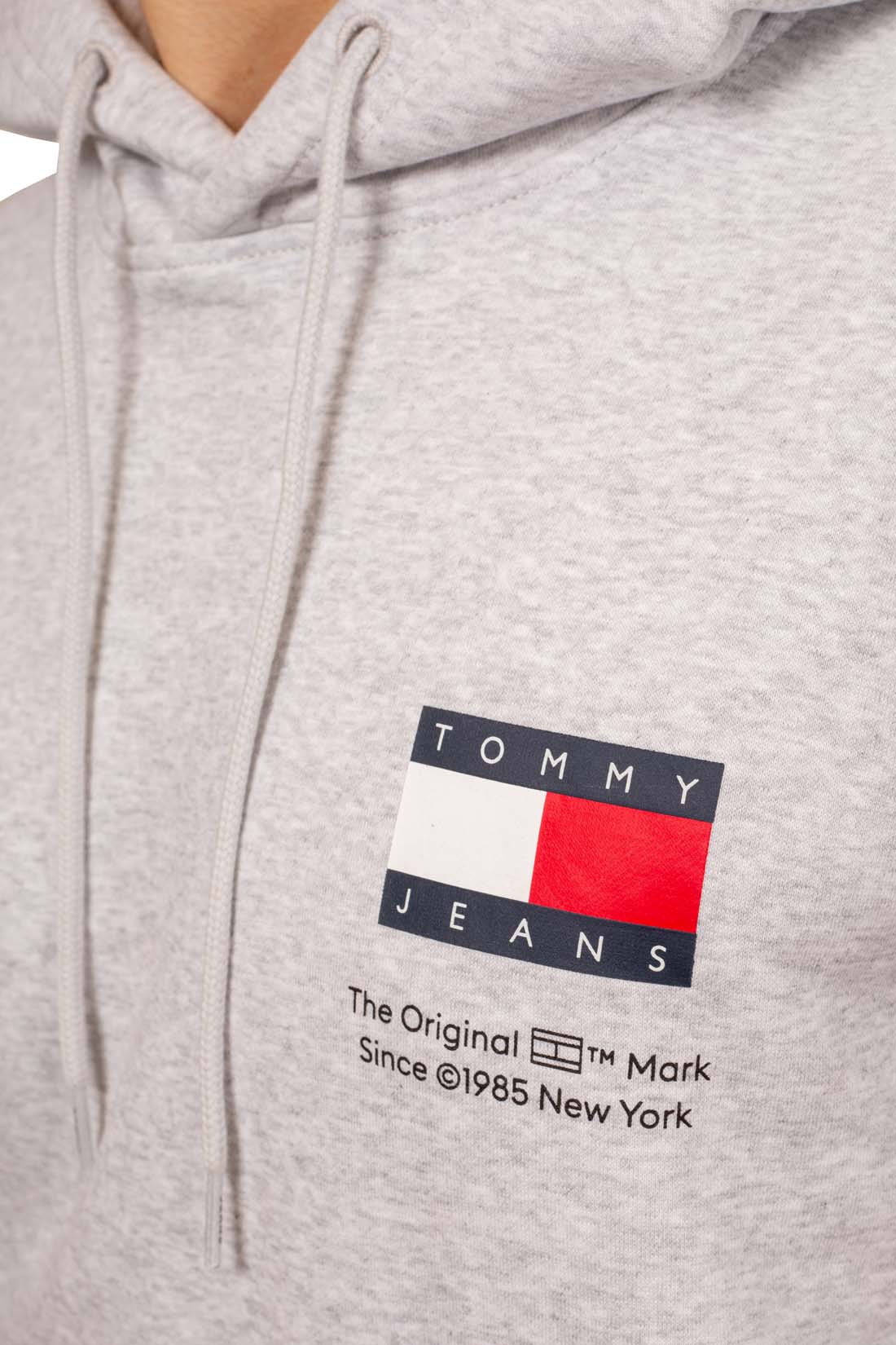 TOMMY JEANS - Men's regular hoodie with flag logo  - Size XXL-32
