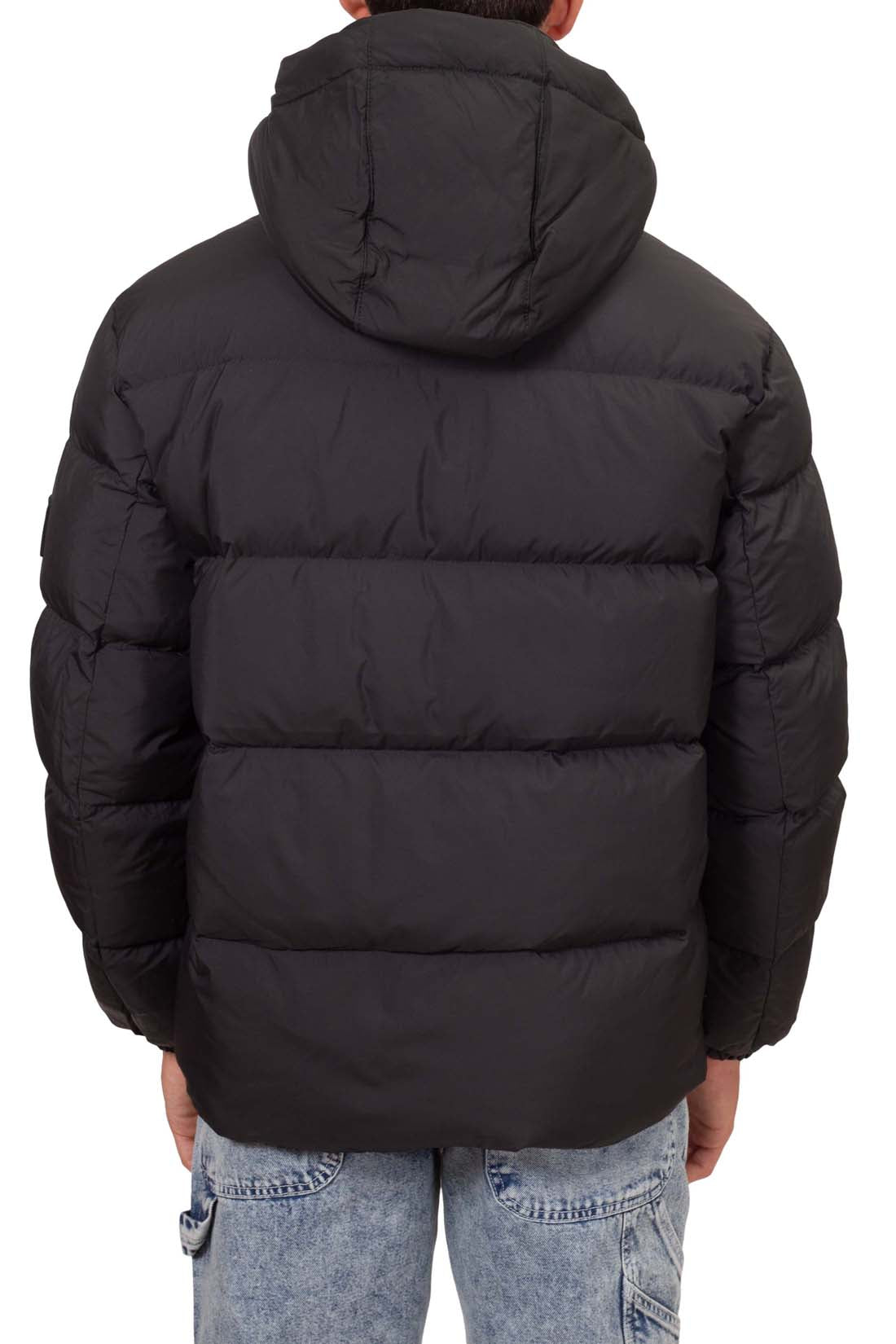 TOMMY JEANS - Men's water-repellent jacket with removable hood - Size XL-9