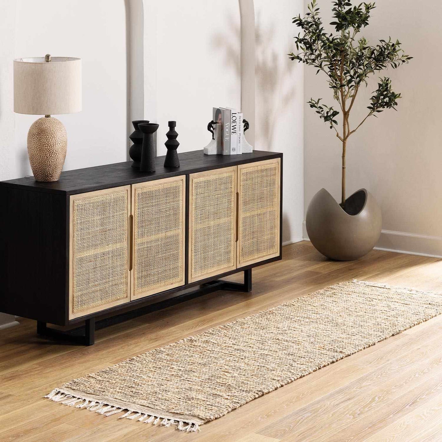 Lonut Checkered Jute Area Rug - Promo-3