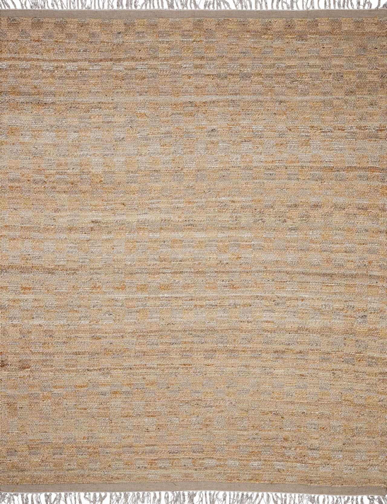 Lonut Checkered Jute Area Rug - Promo-0