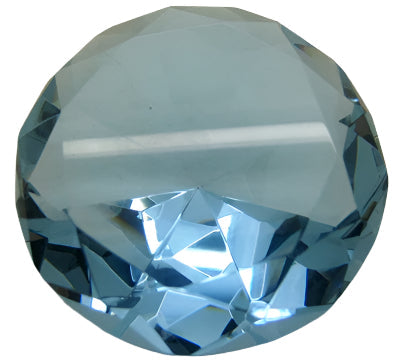 Diamond Paperweight Crystal 100mm - Select Color