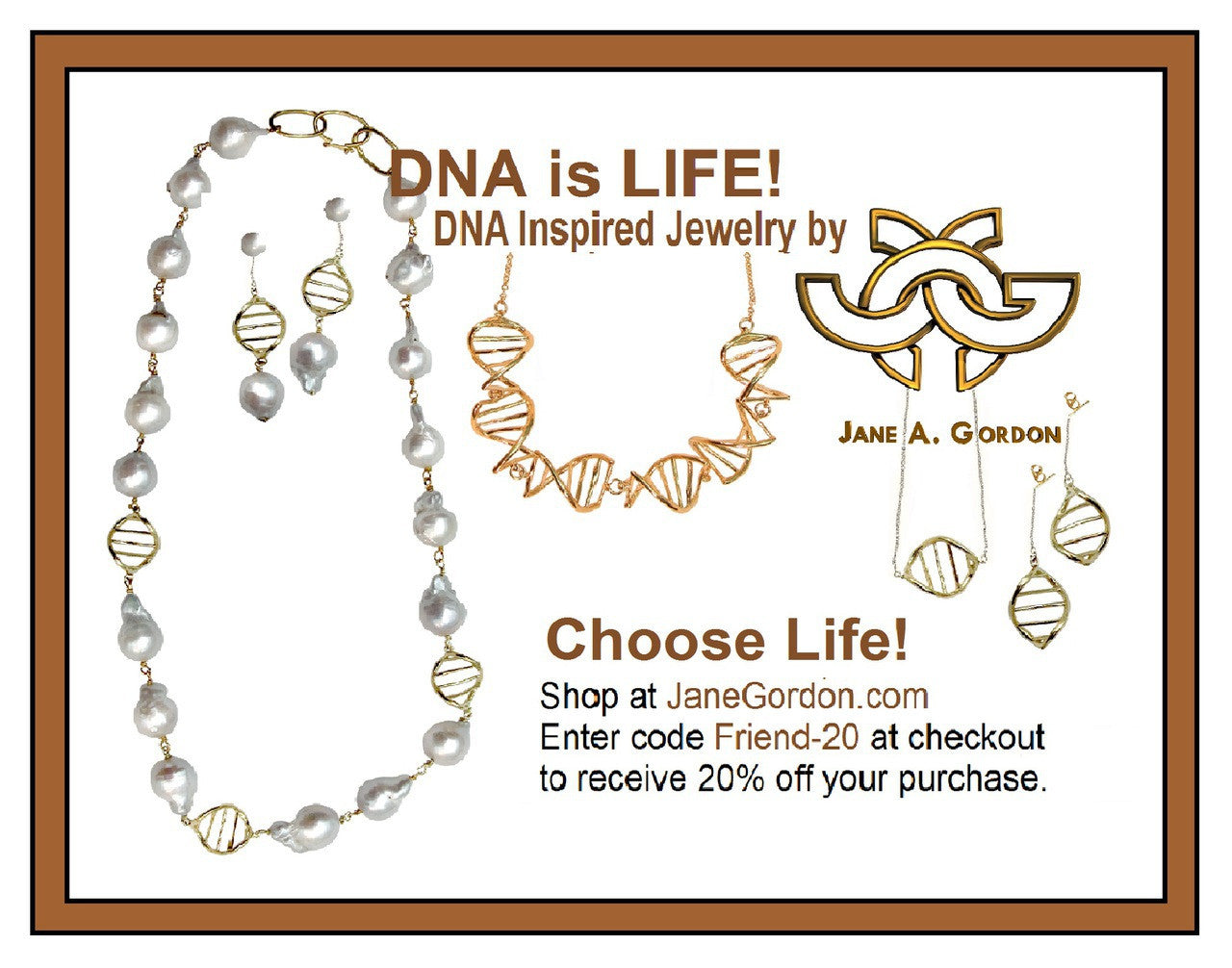 DNA Strand Chain Necklace-14K-4
