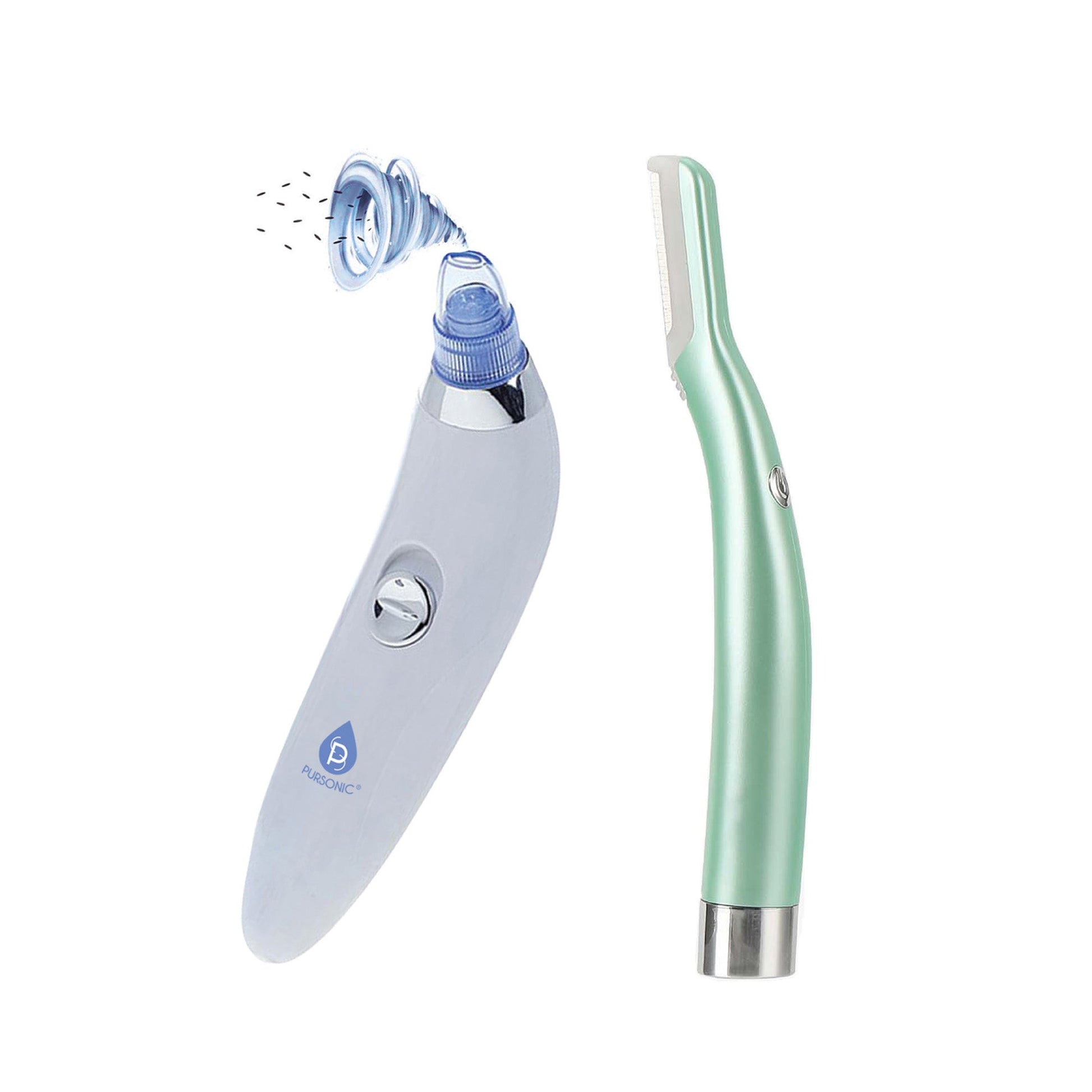 The Ultimate Glow Duo: Precision Dermaplaning & Sonic Pore Vacuum System-0