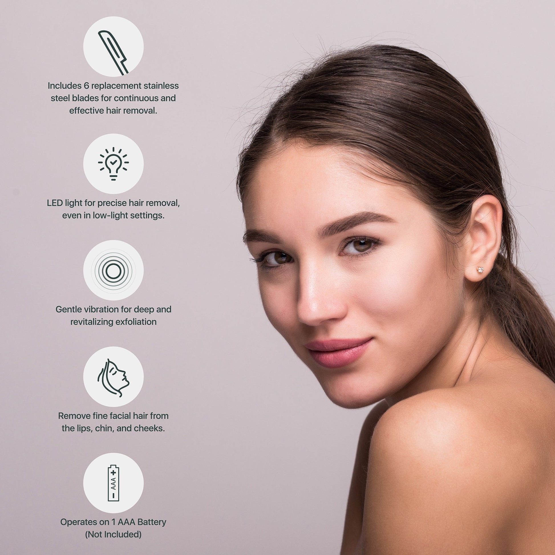 The Ultimate Glow Duo: Precision Dermaplaning & Sonic Pore Vacuum System-1