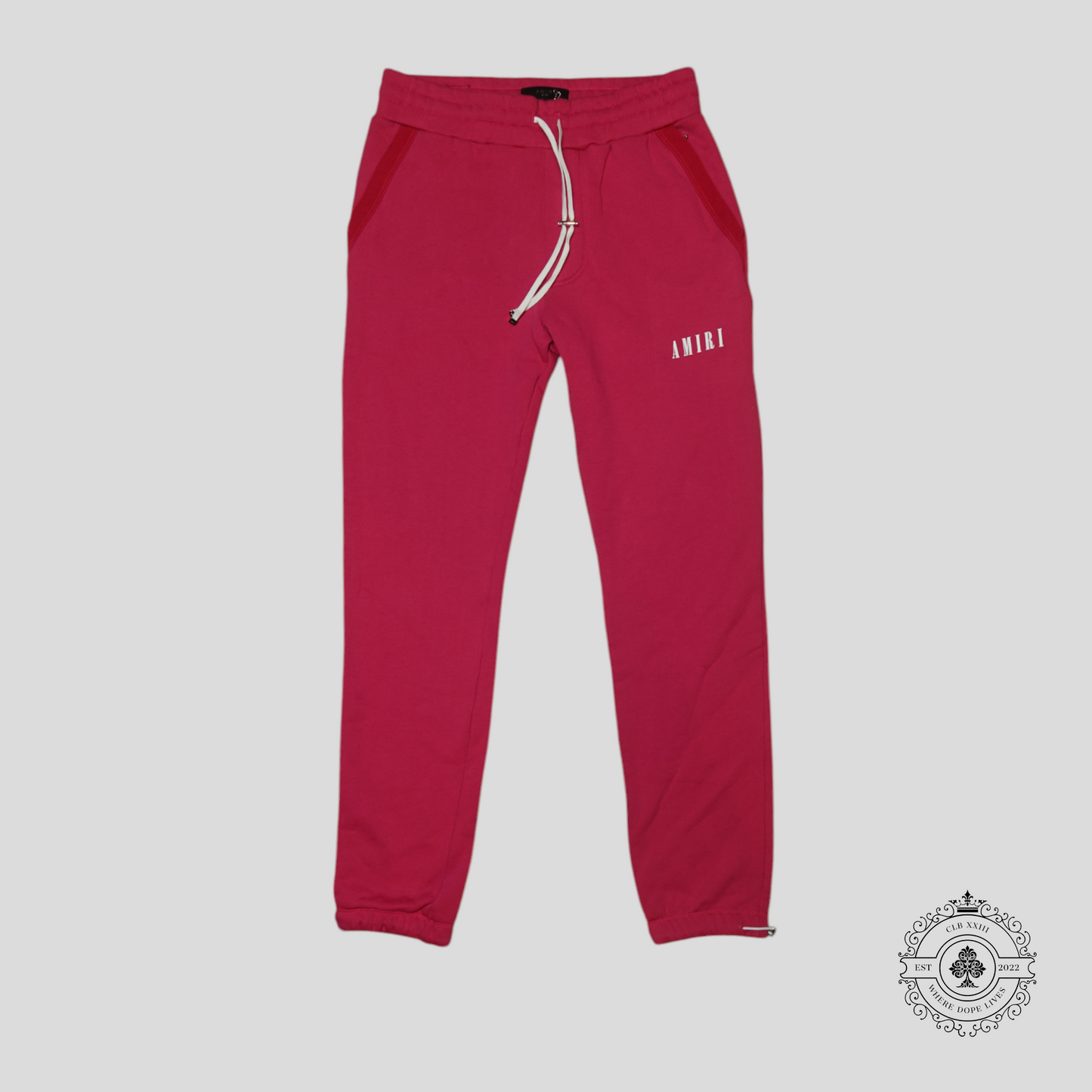 Amiri Core Logo Sweatpants in Pink