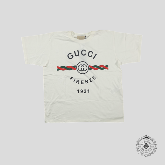 Gucci Firenze 1921 T-Shirt in White