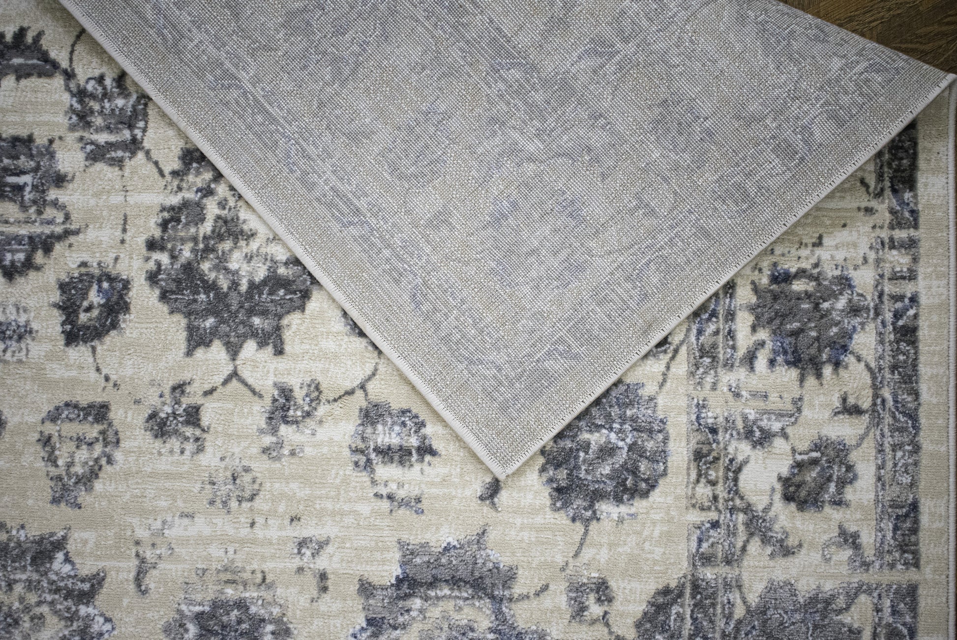 ROY's Home High&Low Area Rugs,Vintage Flower Garden Design, Shiny Effect Colors-3