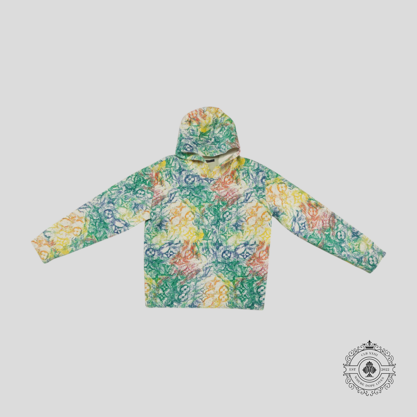 Louis Vuitton Pastel Monogram Hoodie in Multicolor