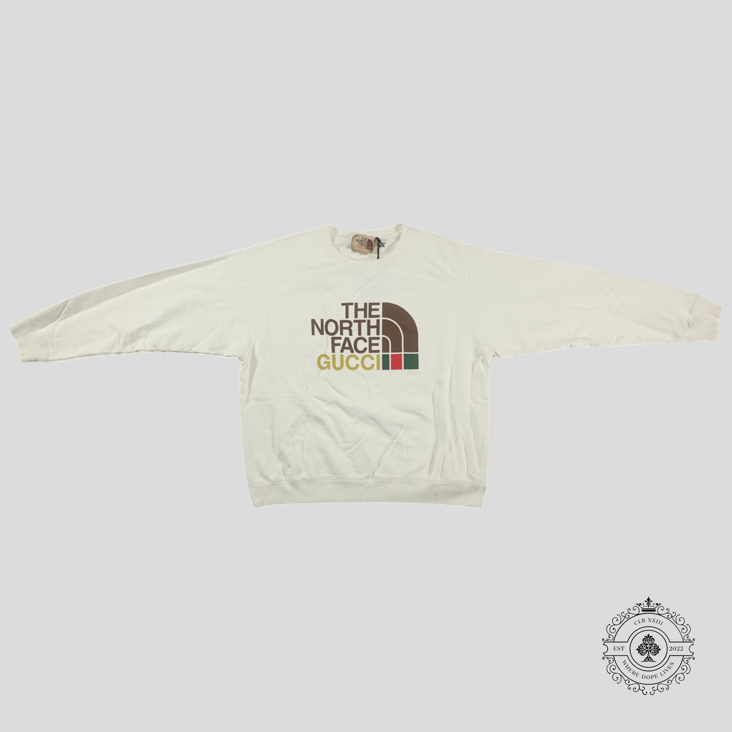 Gucci X The North Face Crewneck in White