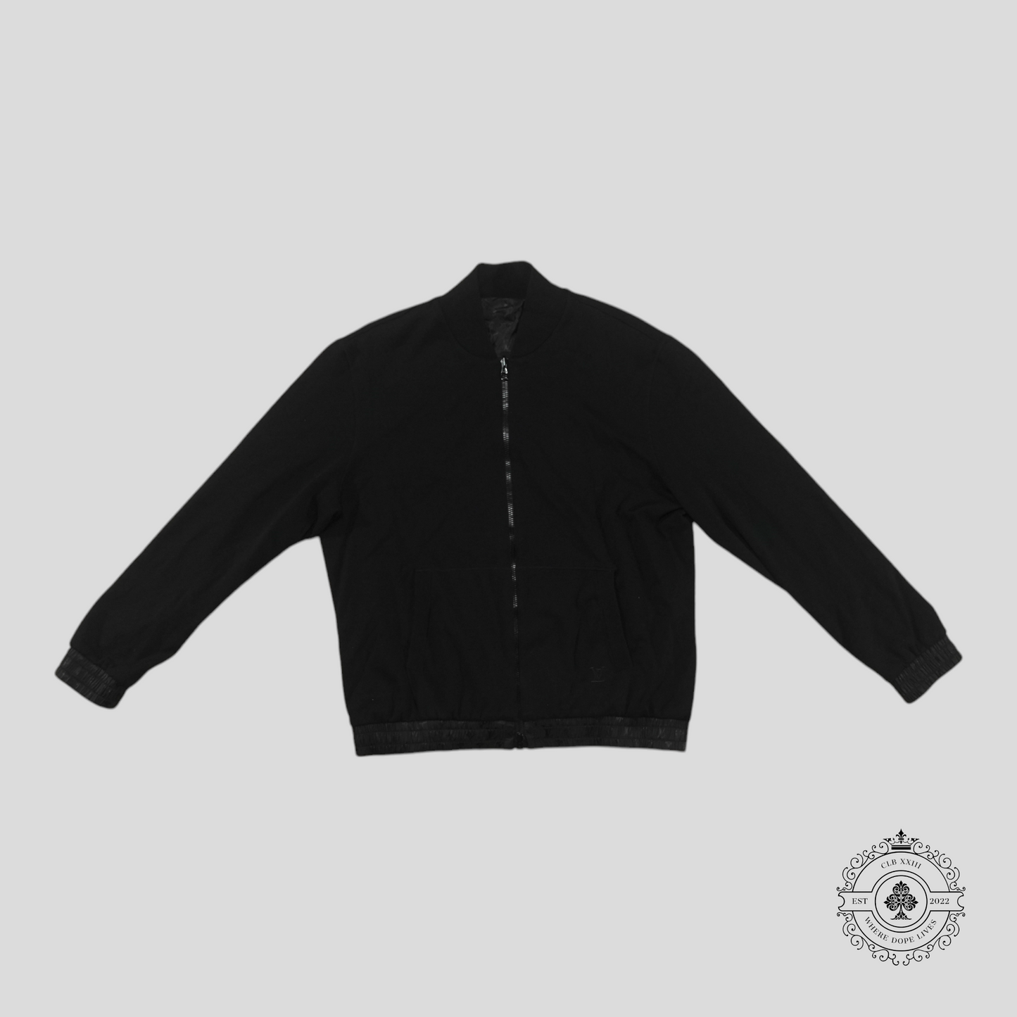 Louis Vuitton Monogram Reversible Light Bomber in Black