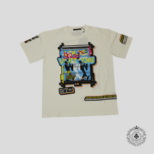 Louis Vuitton LV Jazz Flyers Tee in White