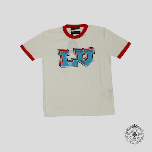 Louis Vuitton Signature LV Knit Tee in White