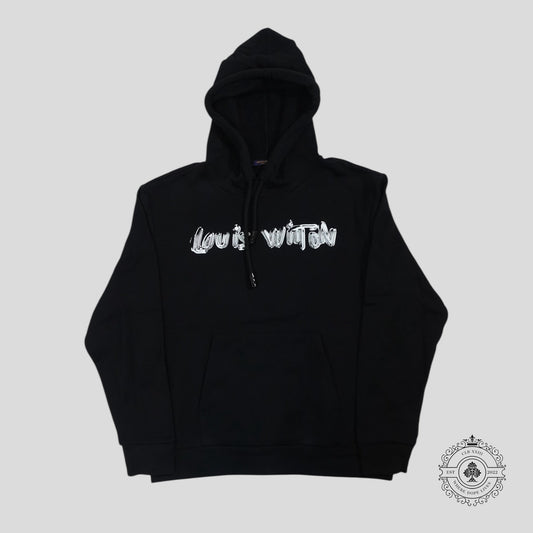 Louis Vuitton Graphic Hoodie in Black