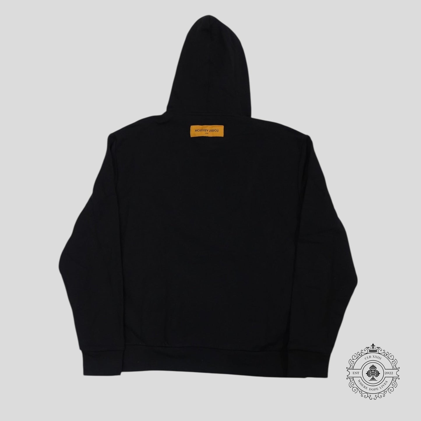 Louis Vuitton Graphic Hoodie in Black