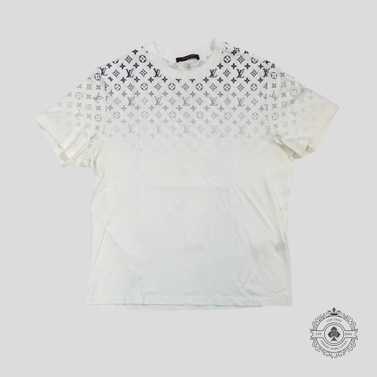 Louis Vuitton Monogram Gradient T-Shirt in White