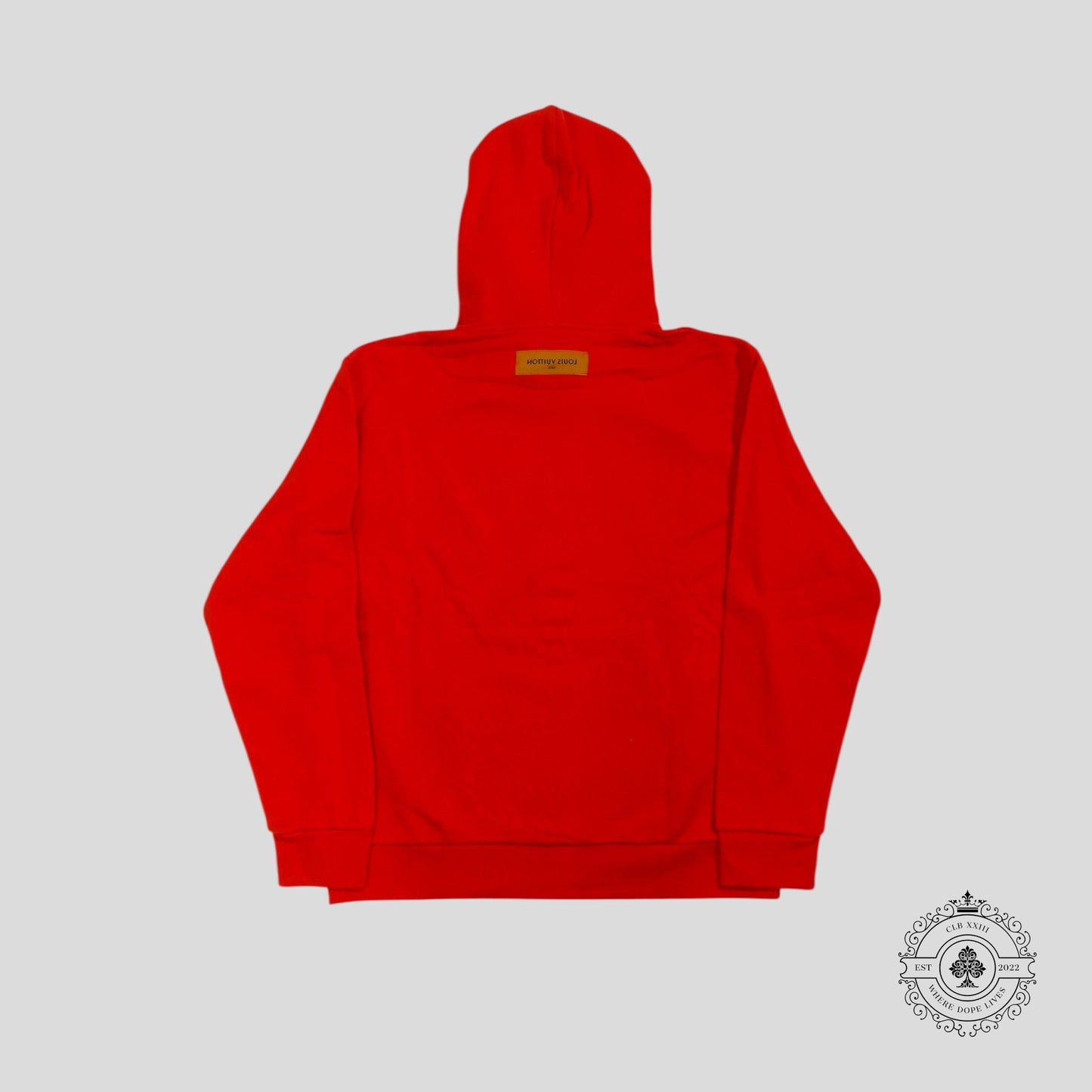 Louis Vuitton Graphic Hoodie in Red
