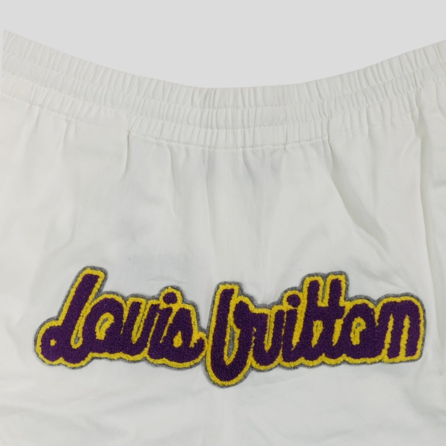 Louis Vuitton X NBA Basketball Shorts in White