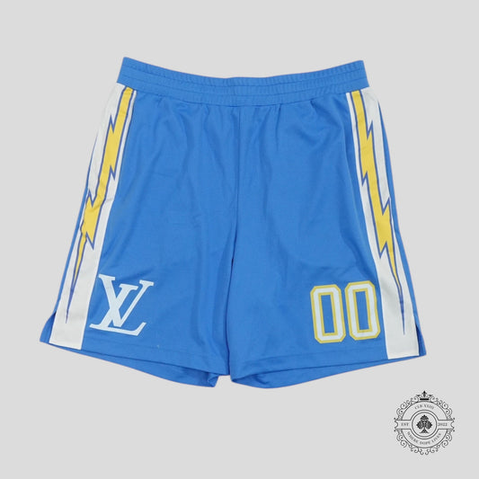 Louis Vuitton Sporty Jersey Shorts in Light Blue