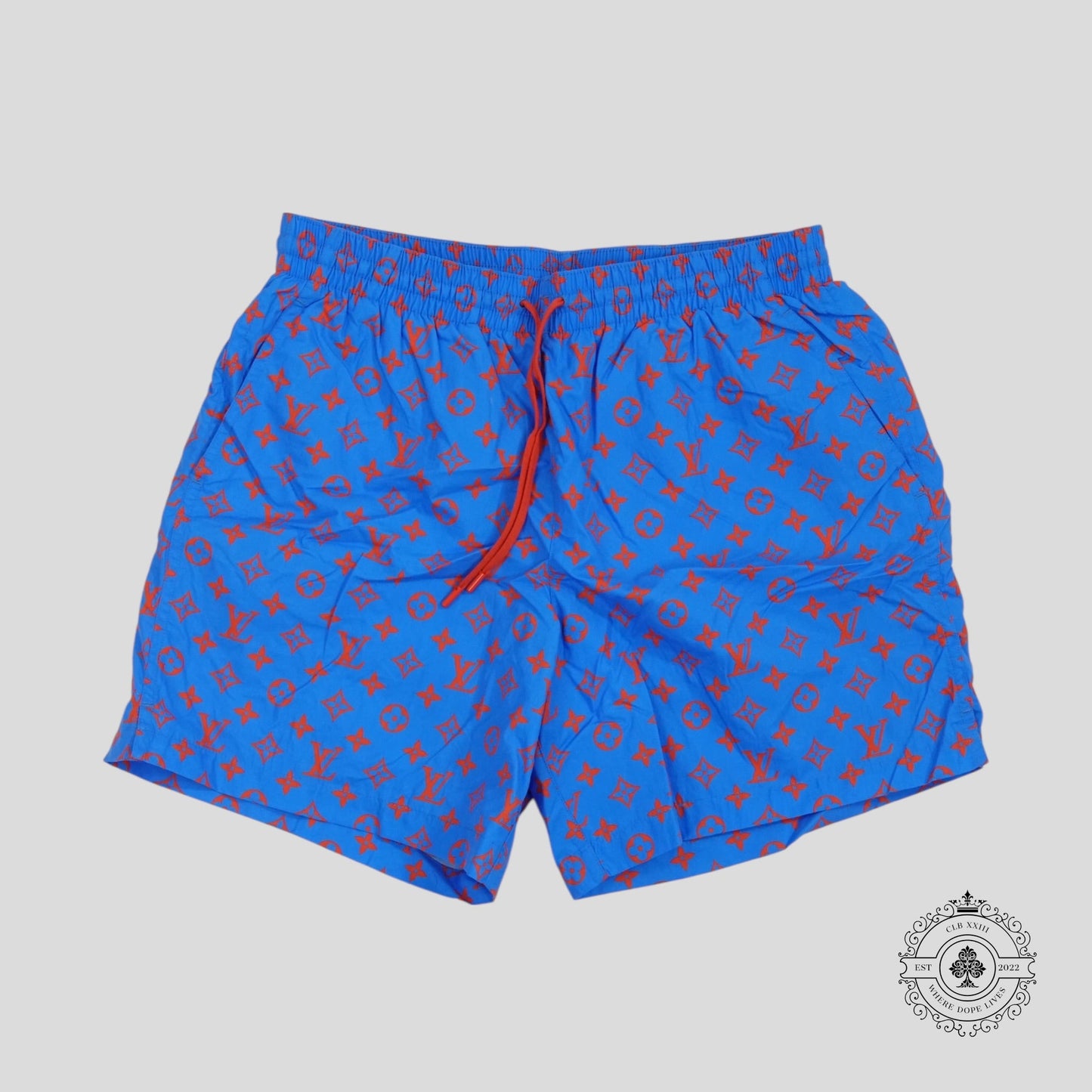 Louis Vuitton Monogram Glow Swim Shorts in Blue