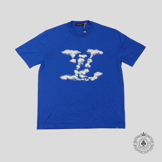 Louis Vuitton LV Cloud Jacquard Tee in Blue