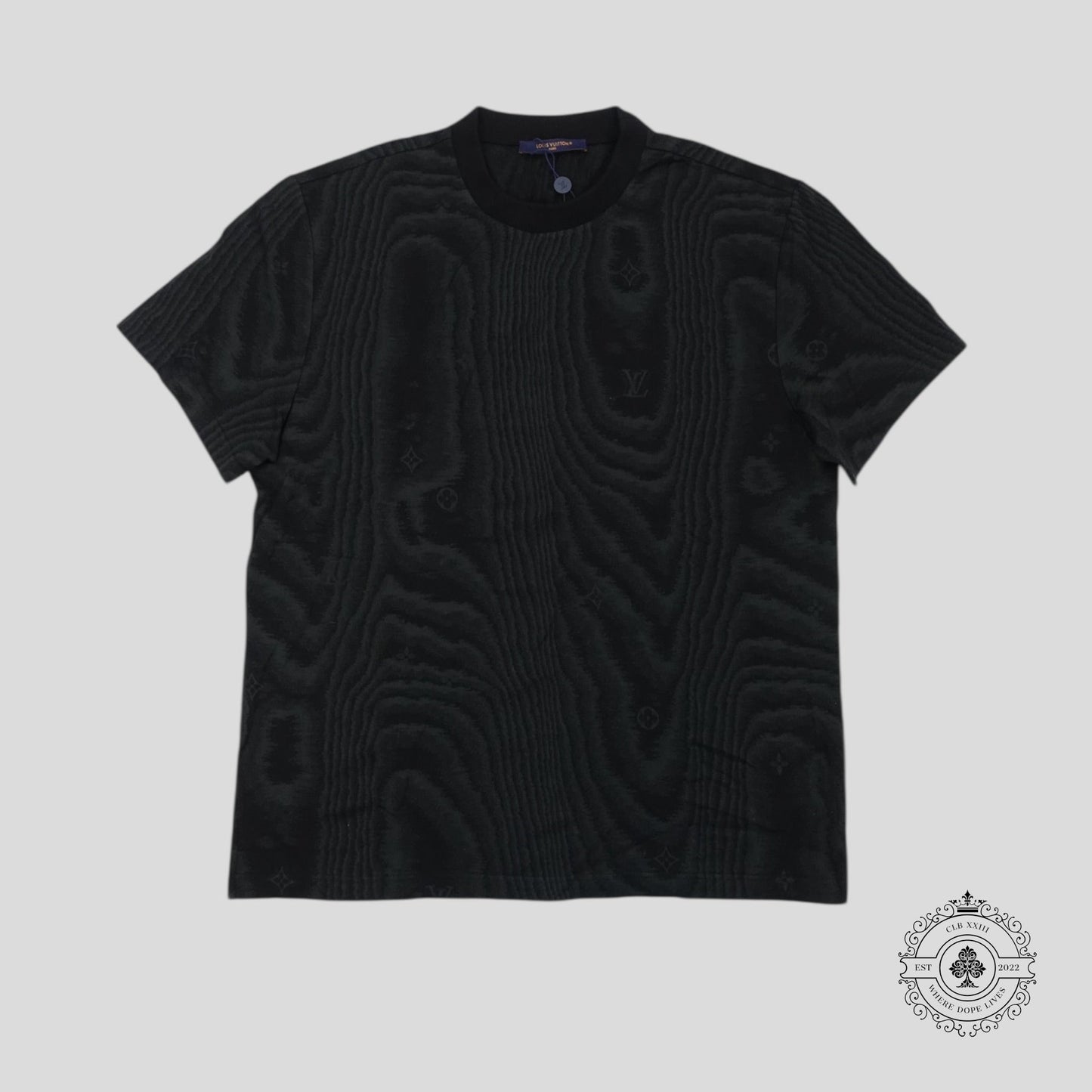 Louis Vuitton LV Moire Tee in Black
