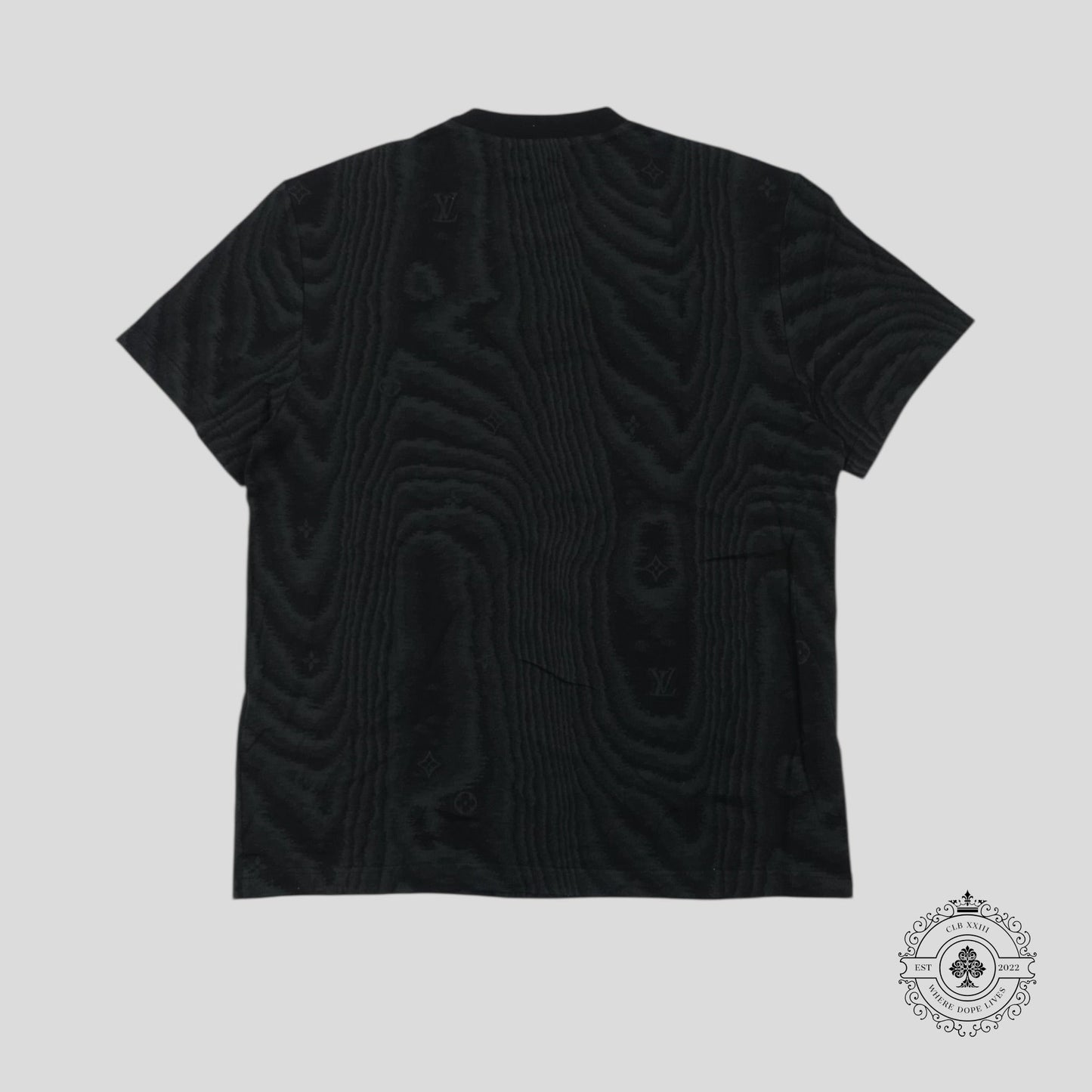 Louis Vuitton LV Moire Tee in Black