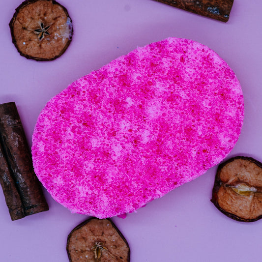 Plum & Rhubarb Soap Sponge-0