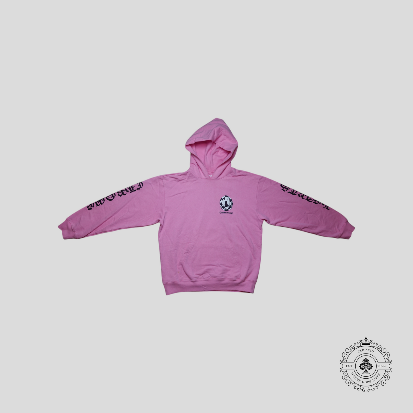Chrome Hearts Vanity Affair Hoodie in Pink