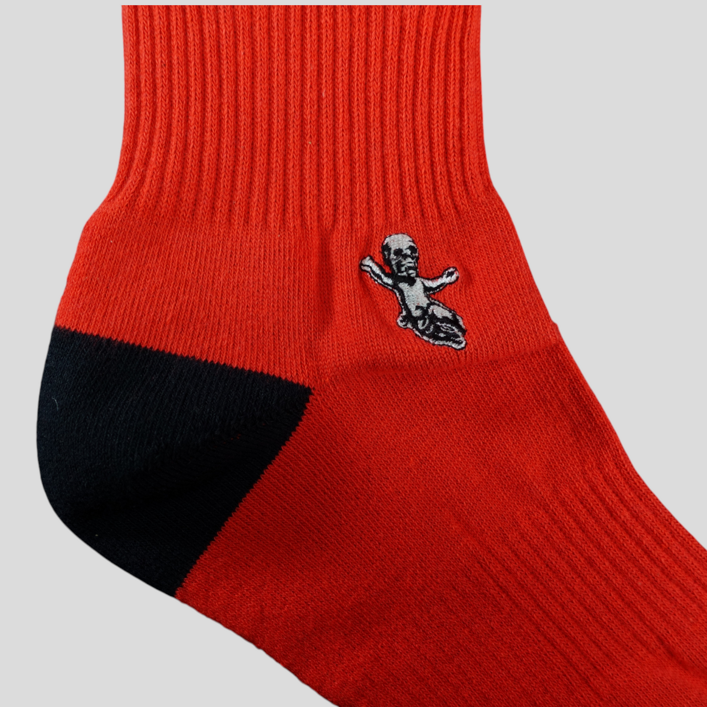 Chrome Hearts Foti Socks in Red
