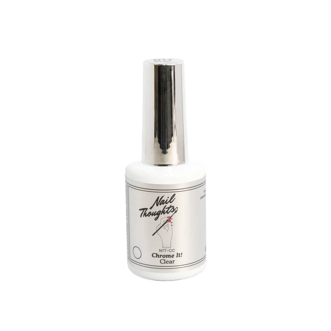 Nail Thoughts - NTT-CC -Chrome It! Clear Non-Wipe Gel-0