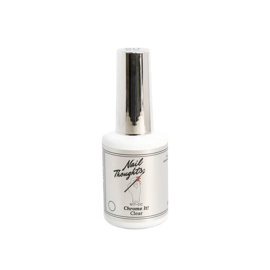 Nail Thoughts - NTT-CC -Chrome It! Clear Non-Wipe Gel-0