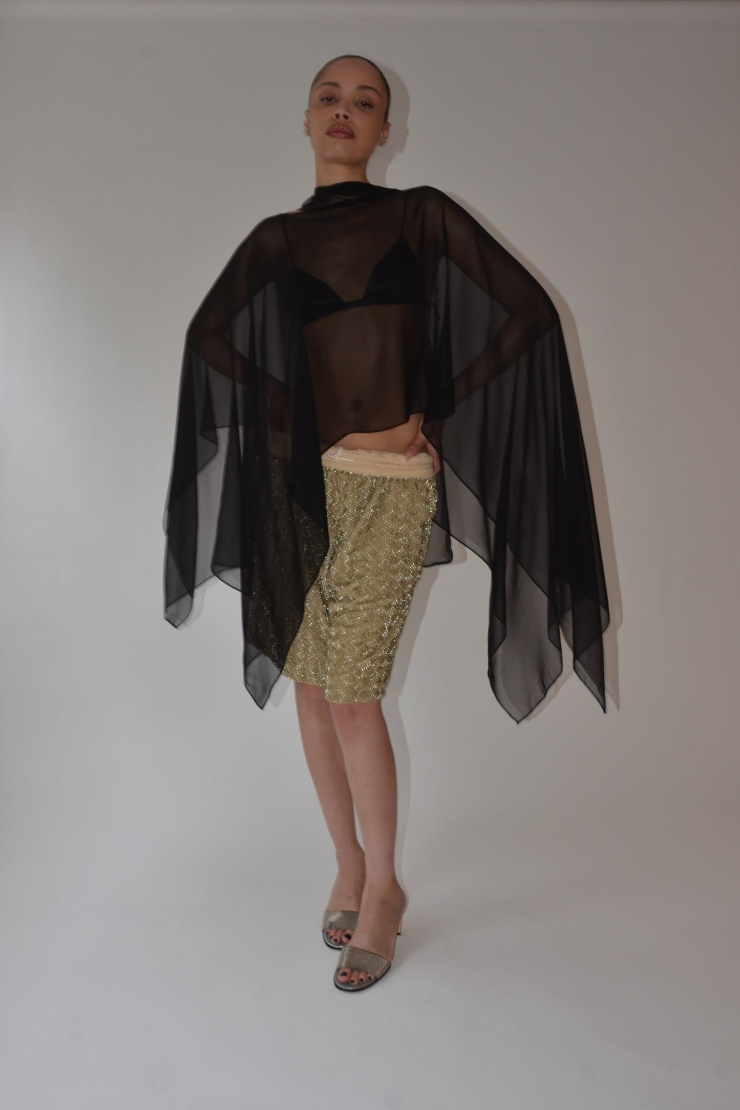 Silk Smoke Caftan