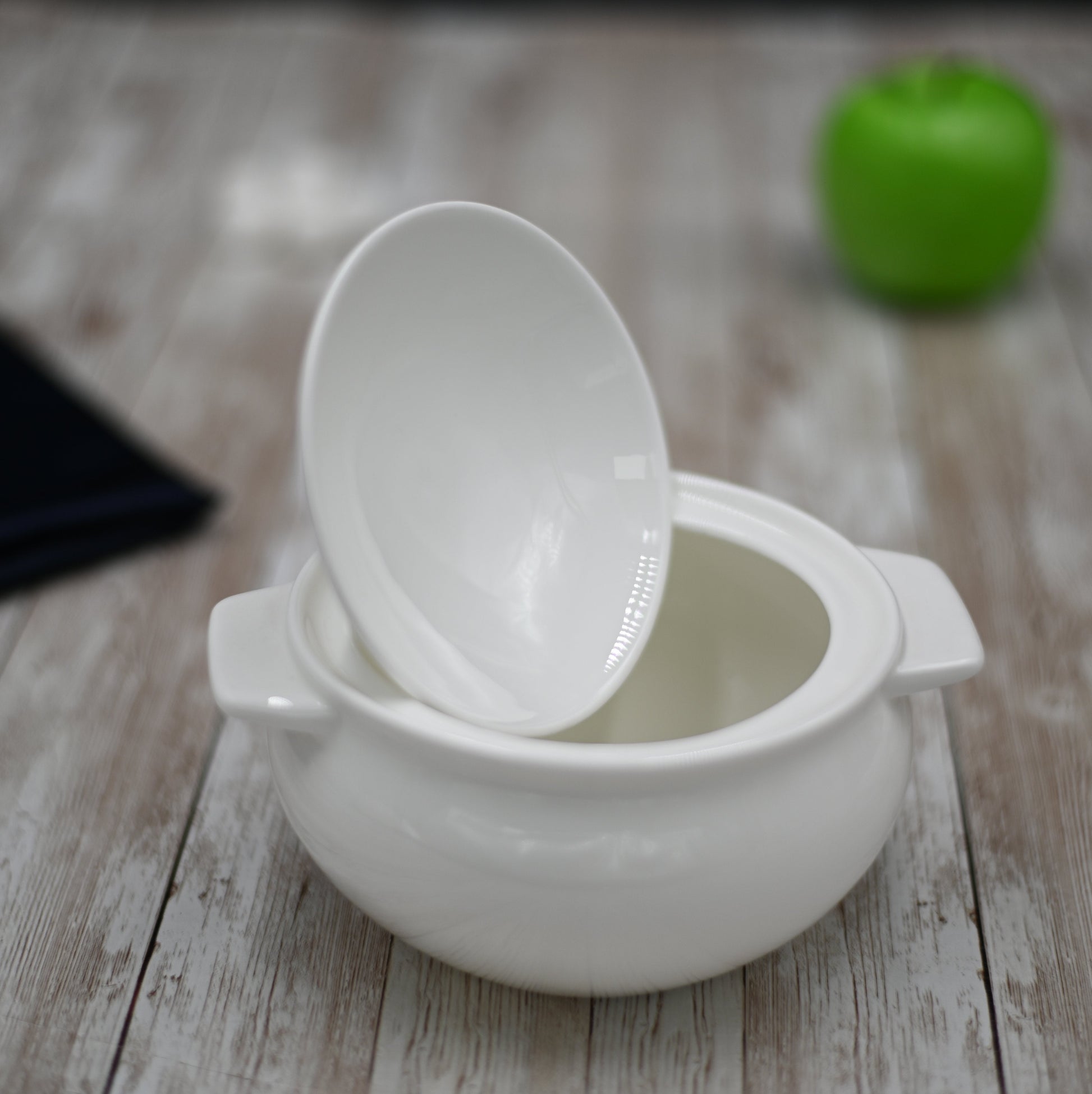 White Baking Pot 21 Oz | 620 Ml-2