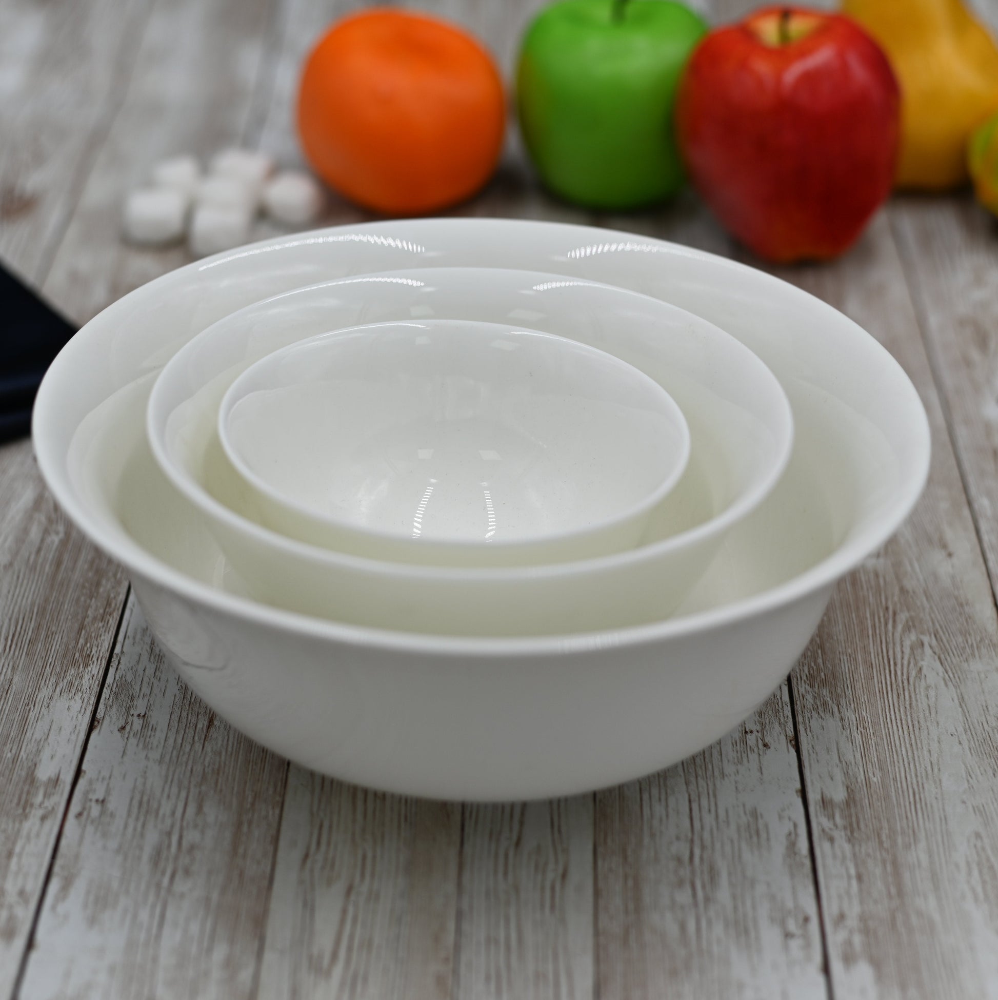 Small White Bowl 6" inch | 15.5 Cm 20 Oz | 600 Ml-2