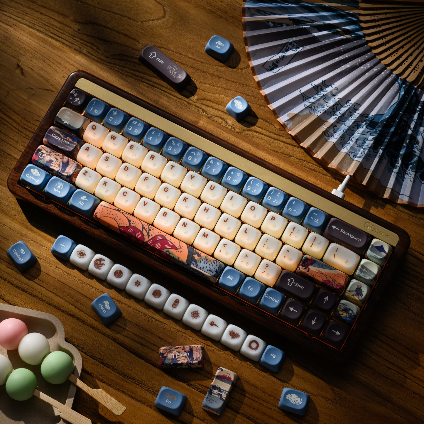 XVX  Fugaku MOA Profile Dye-Sub PBT Keycap Set  140-Key