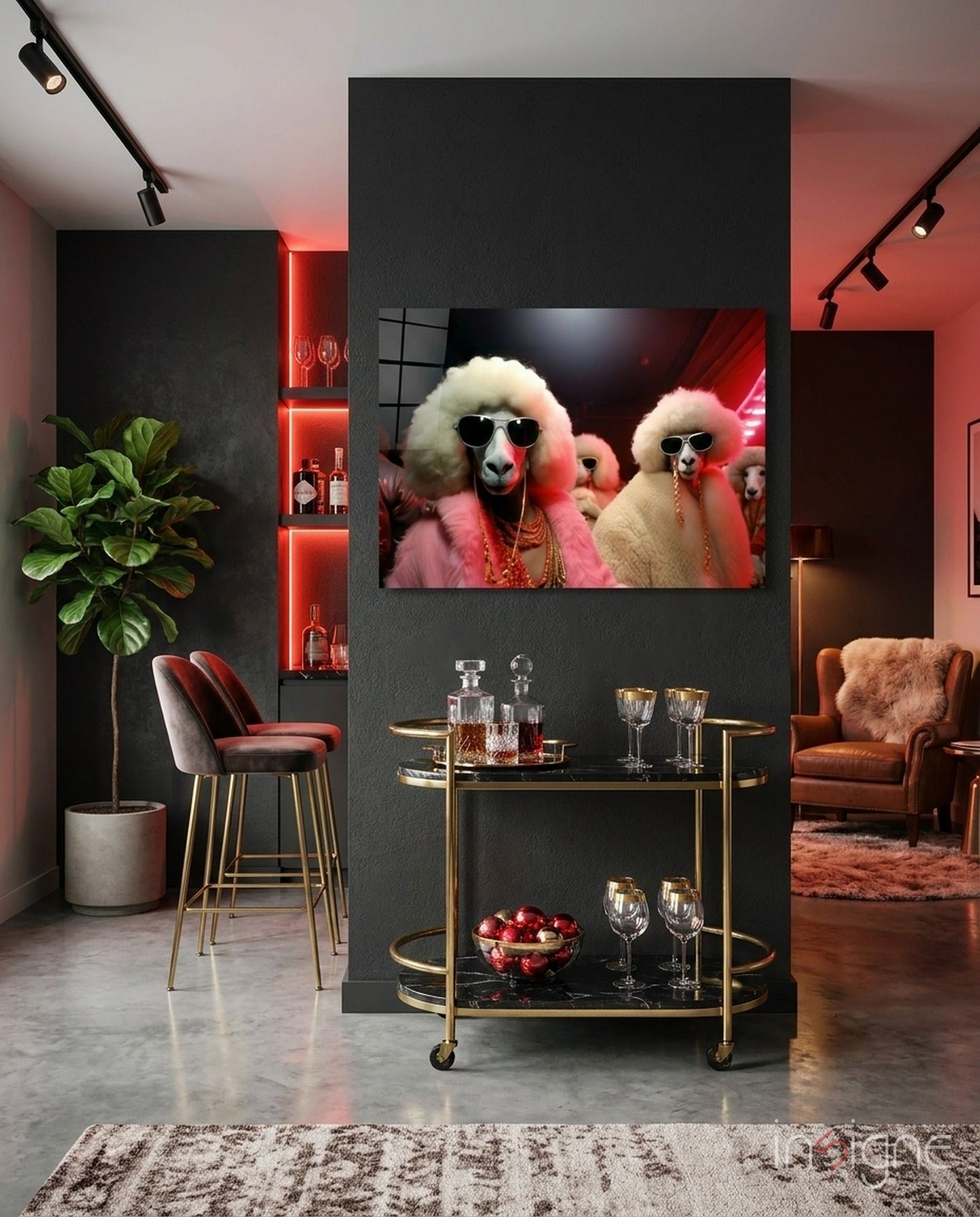 City Music Glass Wall Art|| Designer's Collection