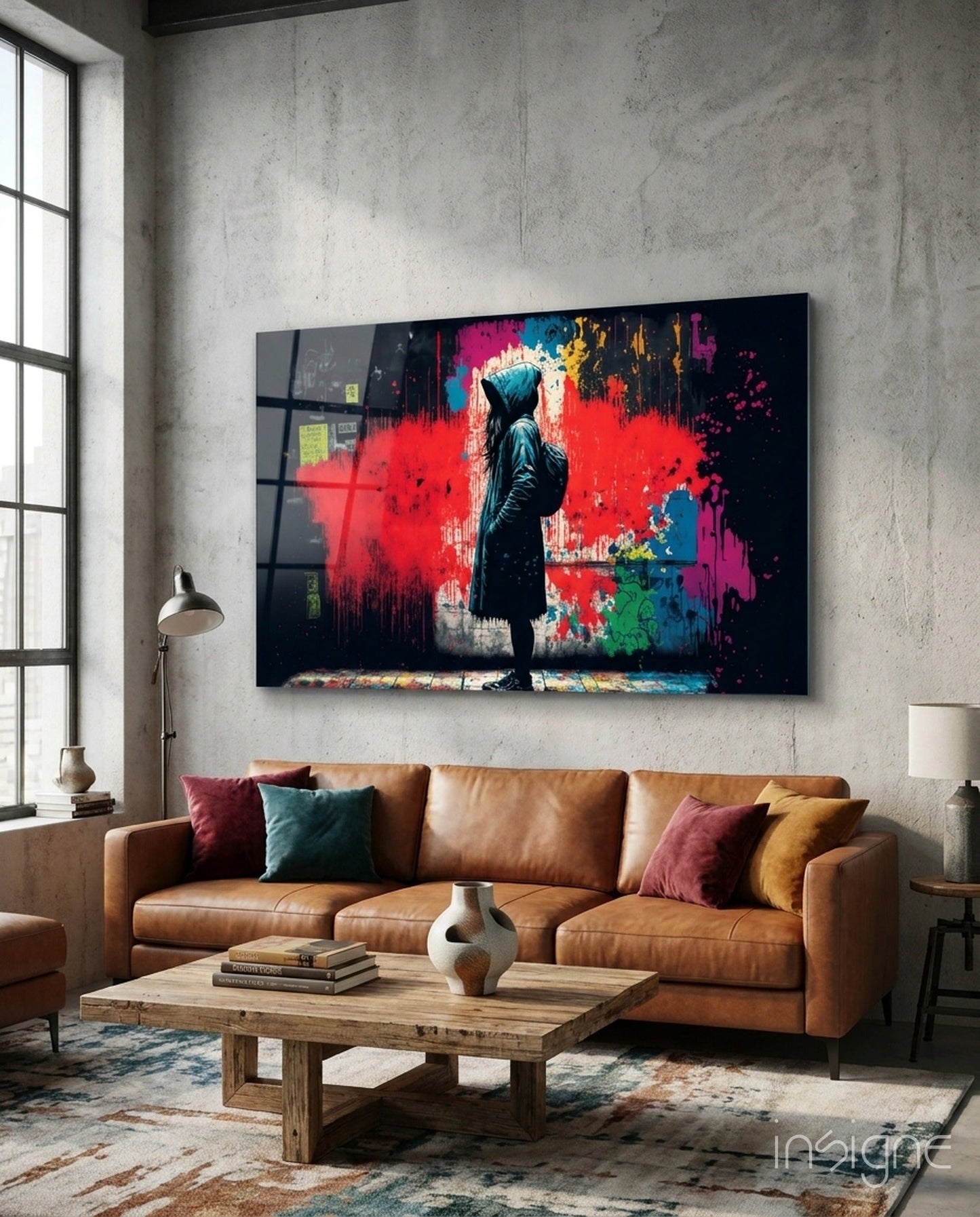 City Music Glass Wall Art|| Designer's Collection