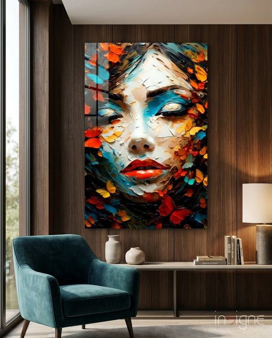 Pleasure Glass Wall Art|| Designer's Collection