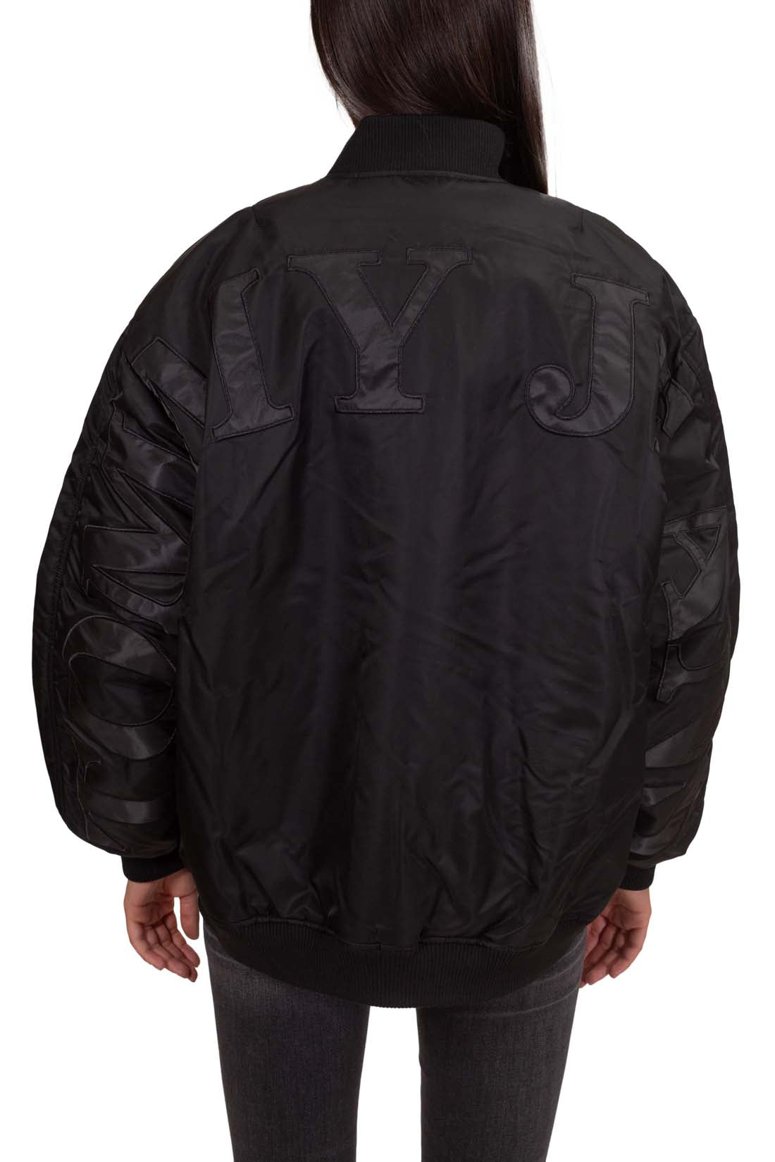 TOMMY JEANS - Women's oversize padded bomber jacket with logo-12