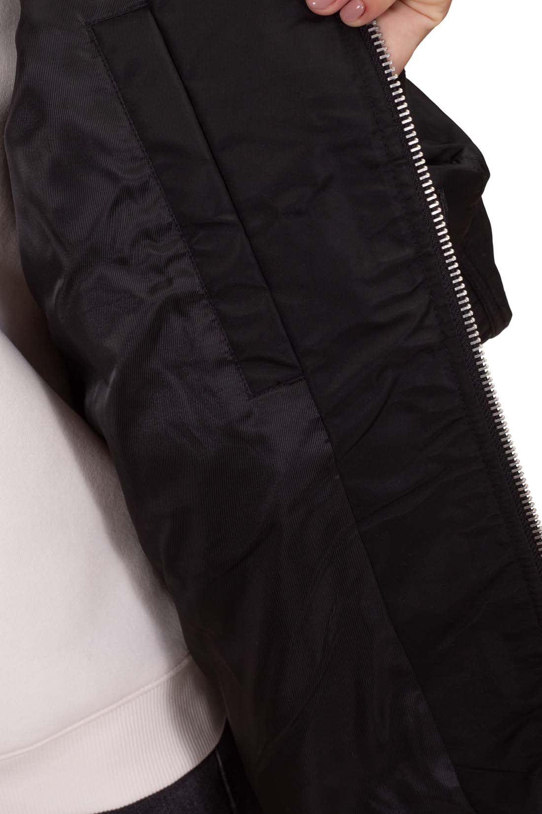 TOMMY JEANS - Women's oversize padded bomber jacket with logo-0