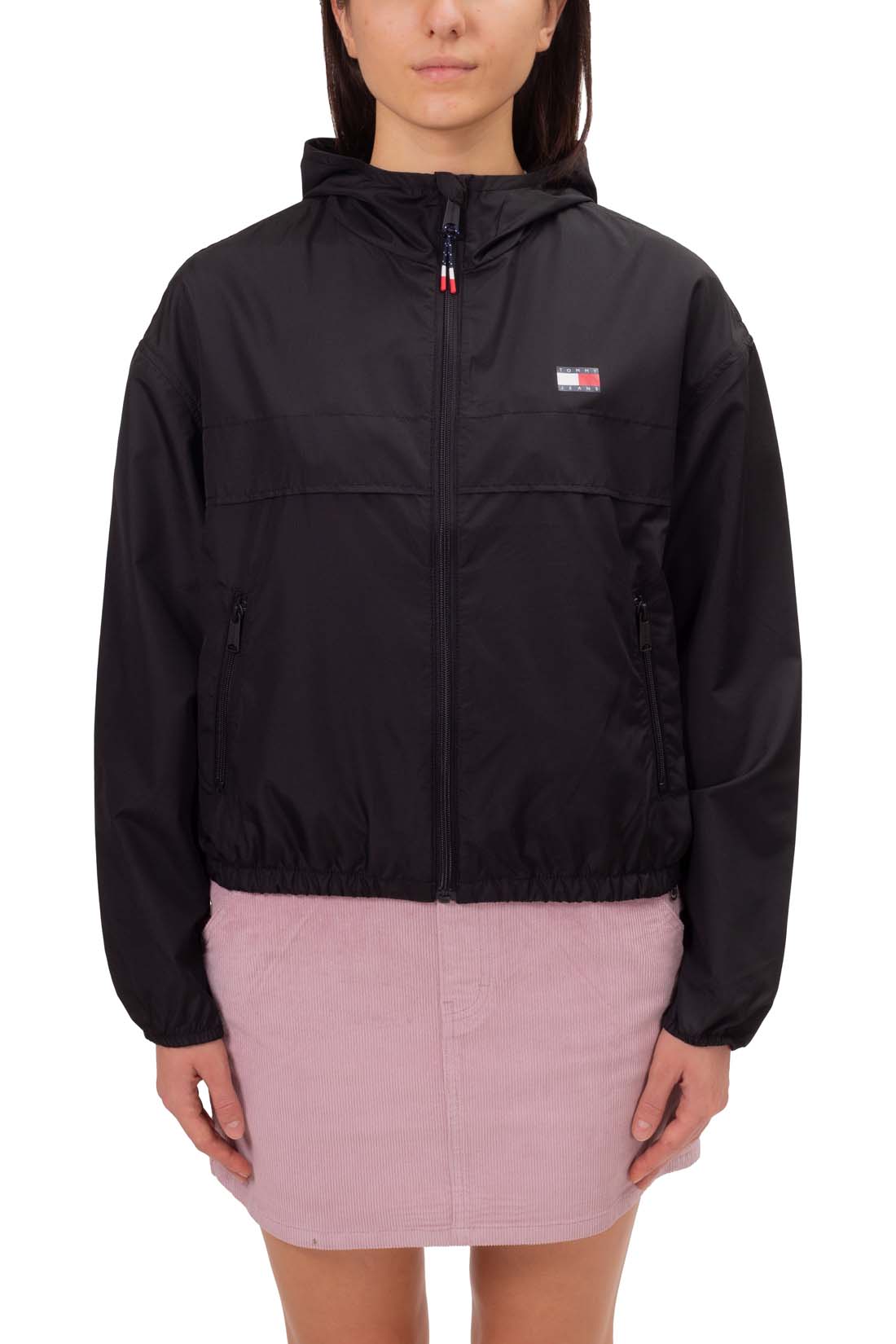 TOMMY JEANS - Women's windbreaker jacket with hood-4